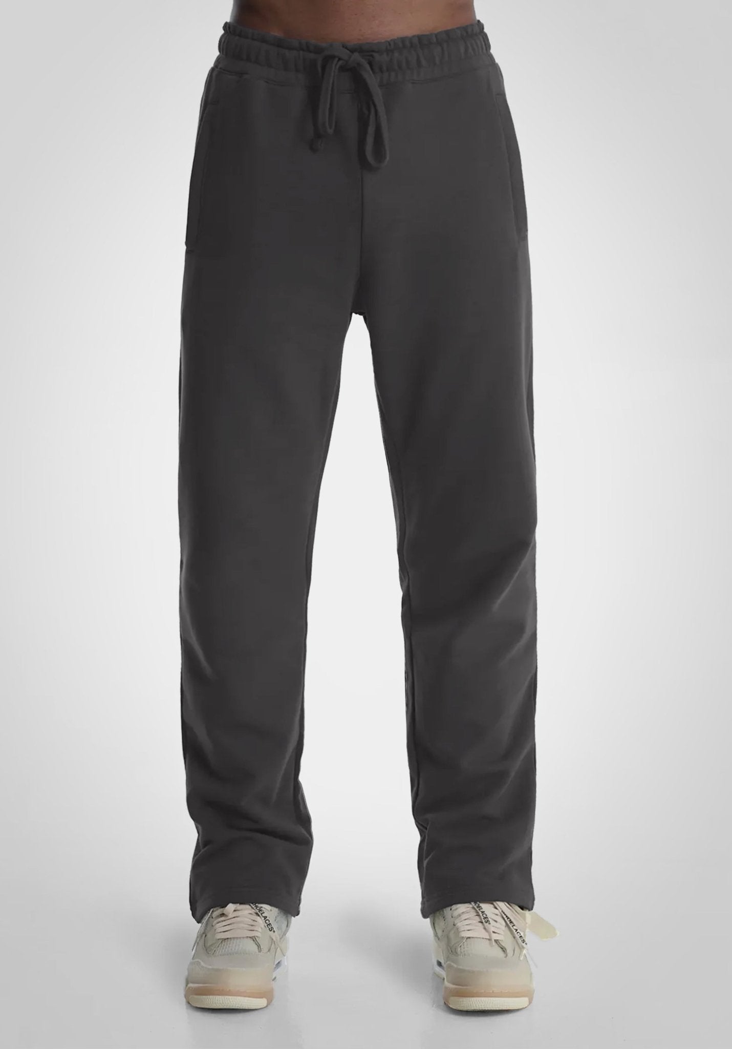 Straight Leg Jogger - Slate Grey (Grau) – von Straight Outta Cotton