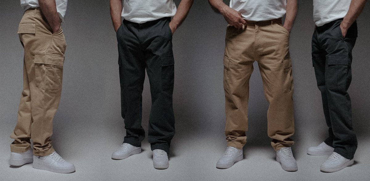 Cargo Hosen von Straight Outta Cotton – robuste Streetwear Pants mit funktionalem Design