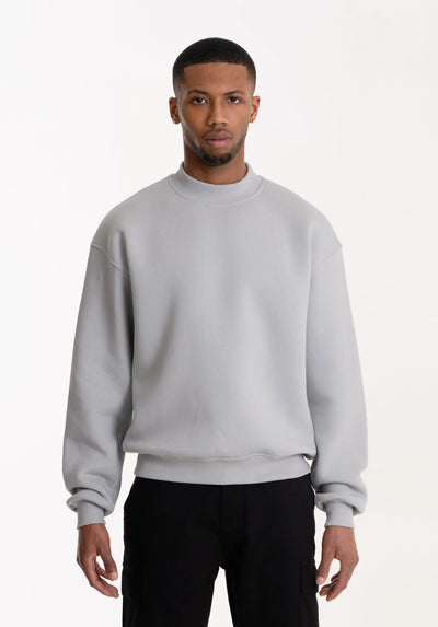 Oversize Sweater - Light Grey Straight Outta Cotton