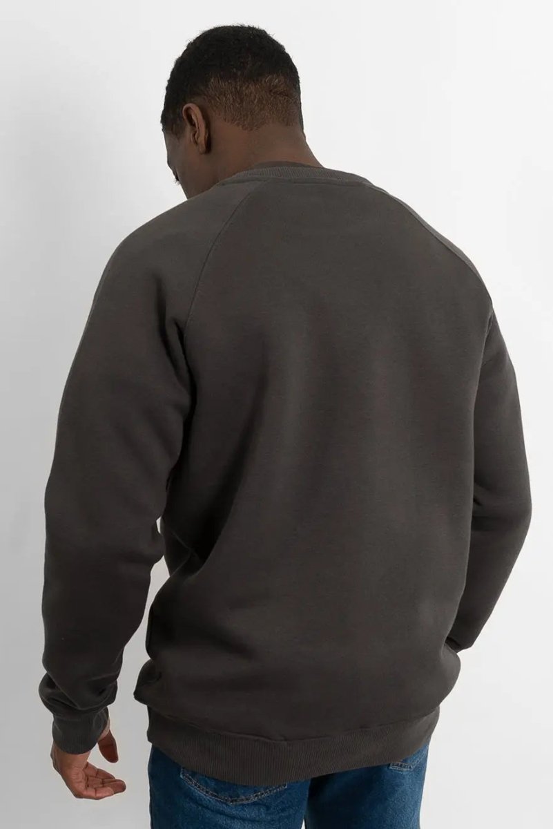 Basic Sweater - Slate Grey Straight Outta Cotton