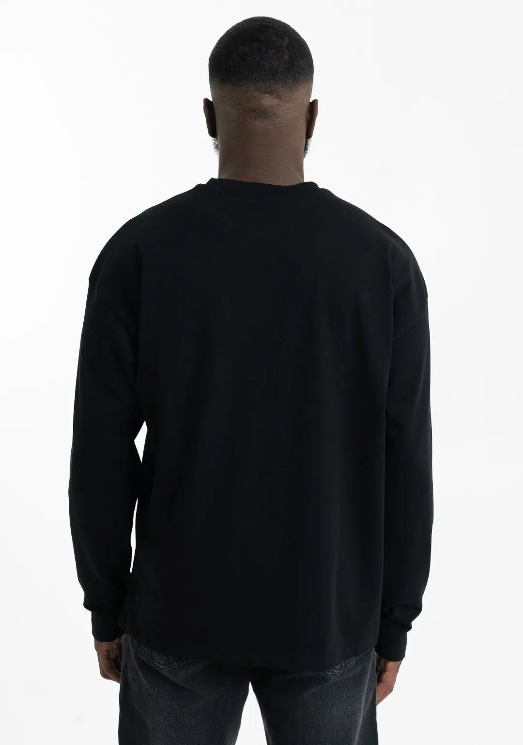Longsleeve - Black () – Longsleeve von Straight Outta Cotton