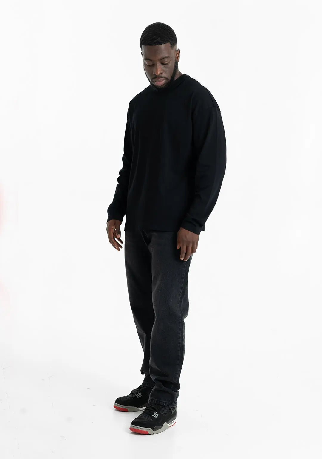 Longsleeve - Black () – Longsleeve von Straight Outta Cotton