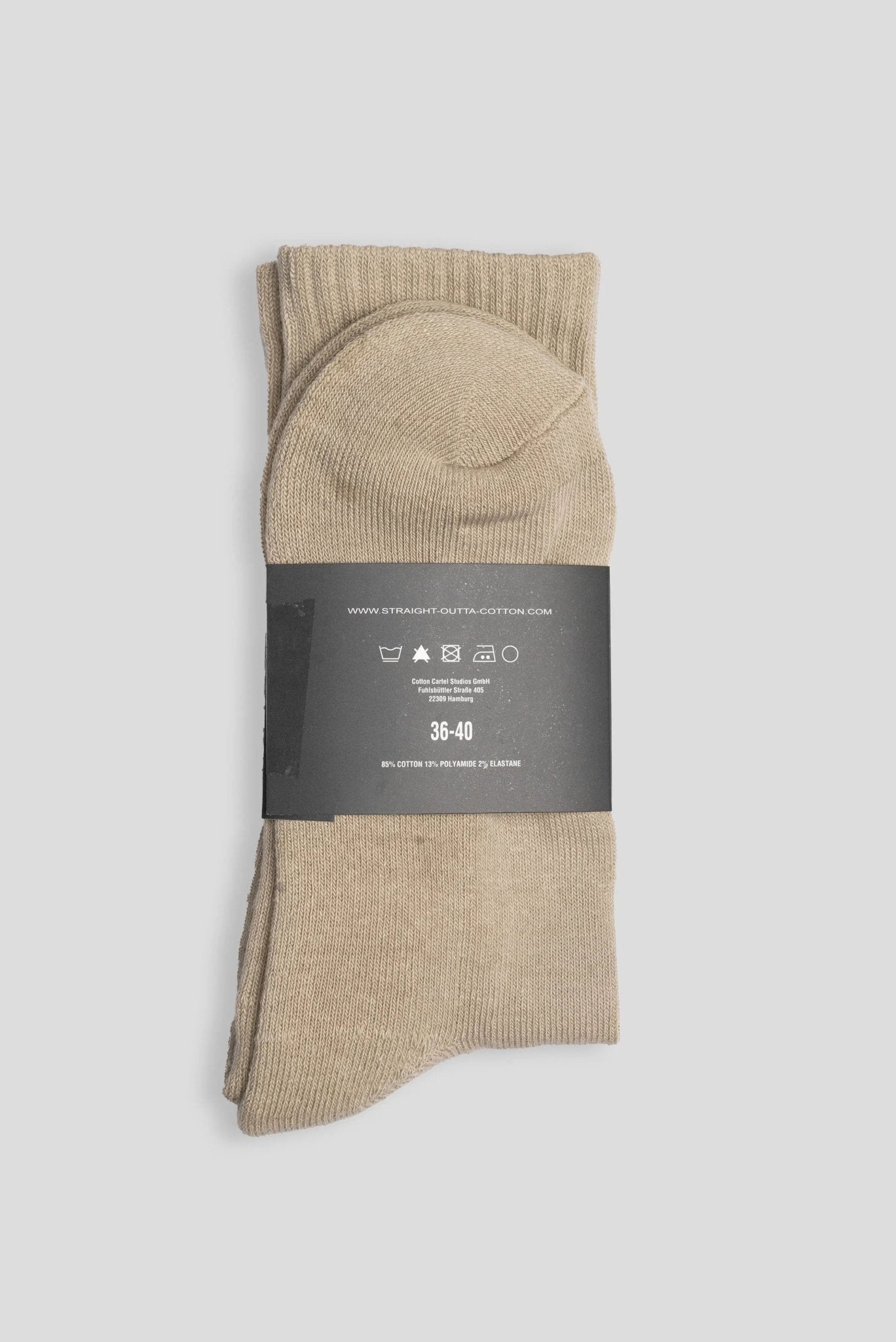 Mocca Socks () – Socken von Straight Outta Cotton