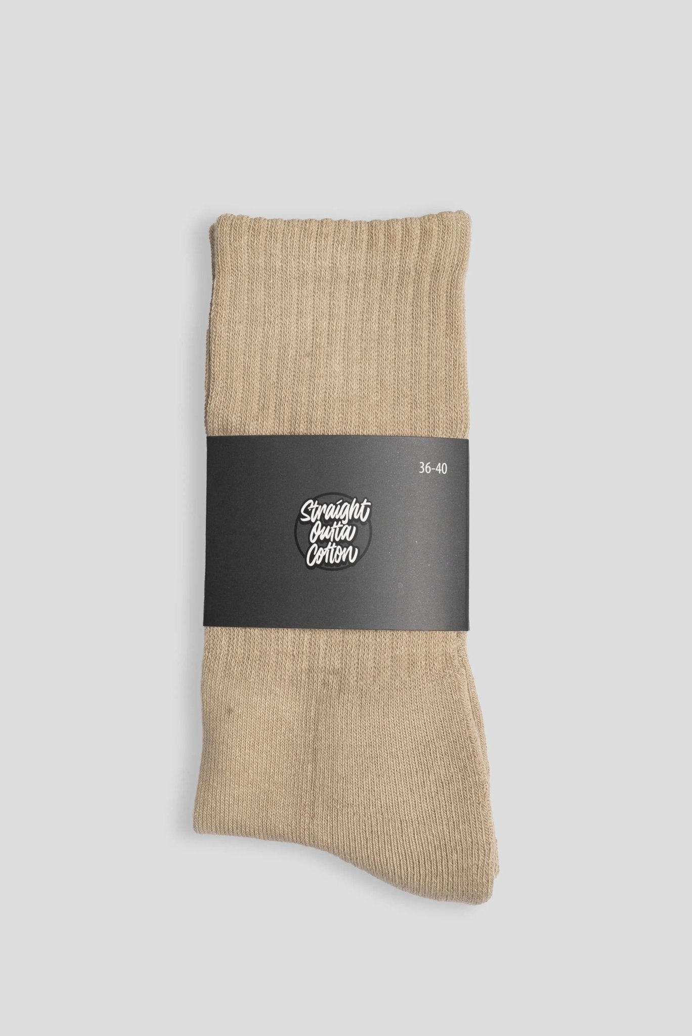 Mocca Socks () – Socken von Straight Outta Cotton