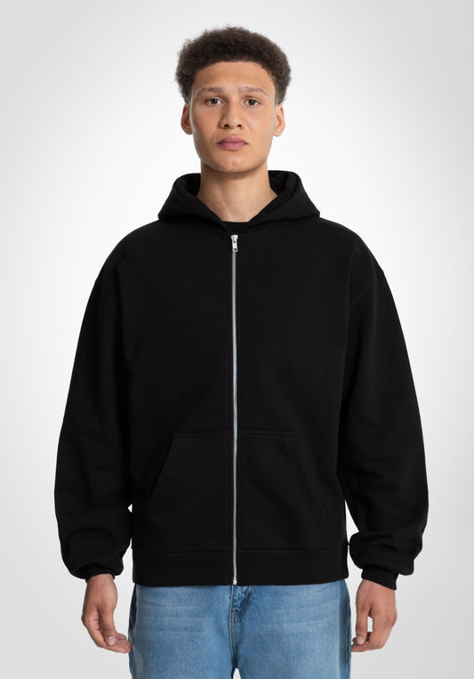 1 Pounder - Full Zip Organic () – 1 Pounder von Straight Outta Cotton