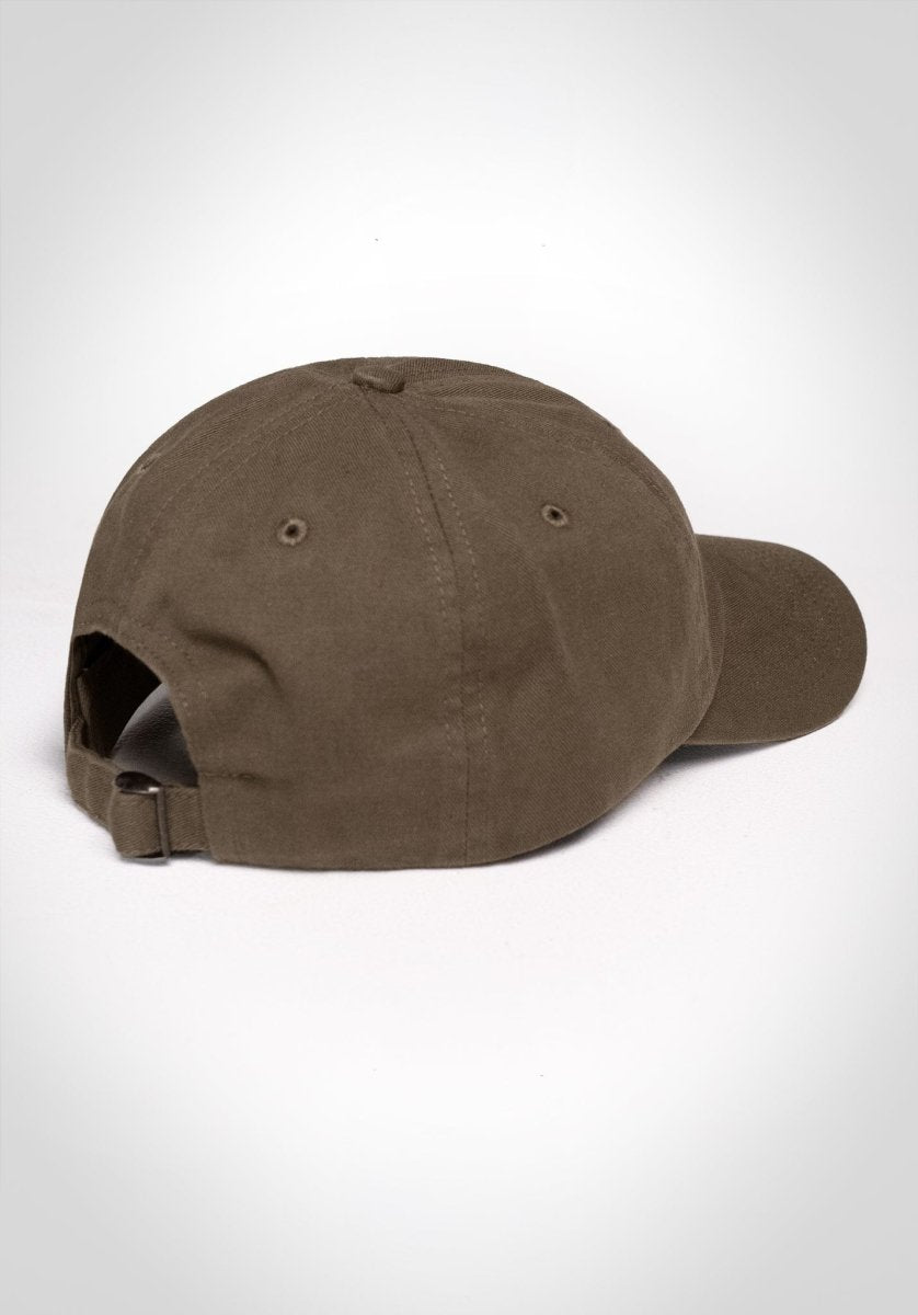 6 Panel Cap „Str8" - Olive () – Cap von Straight Outta Cotton