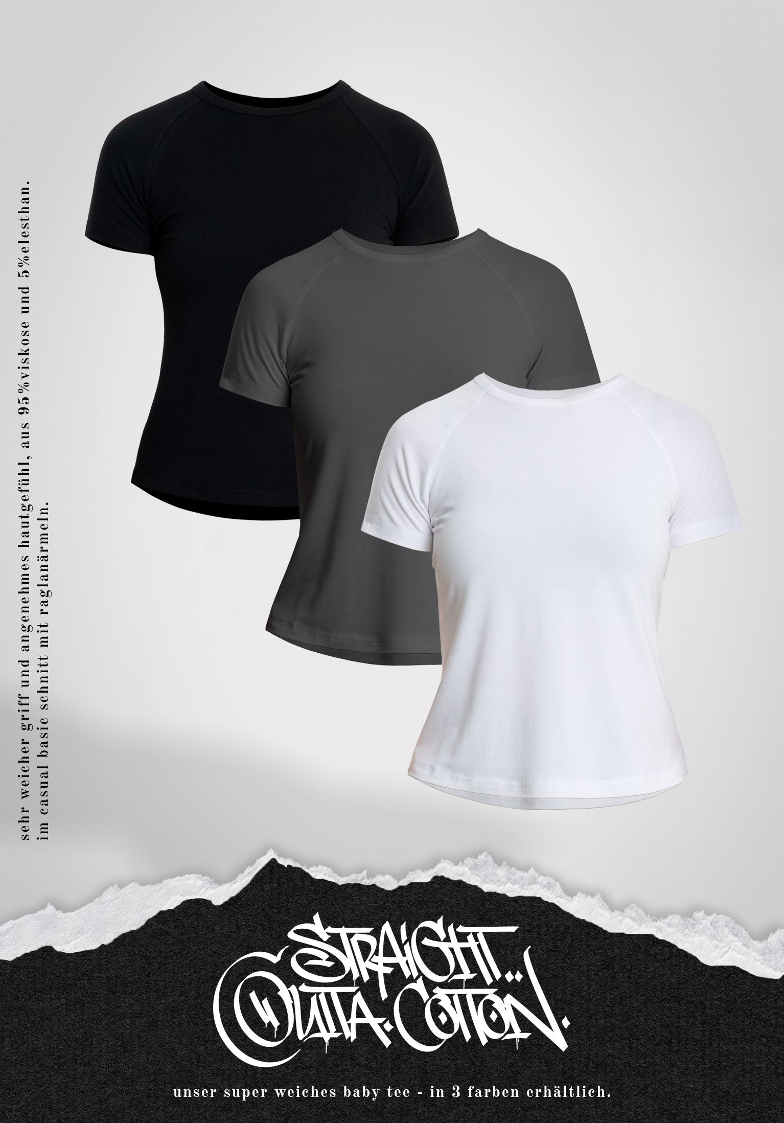 Baby Tee - White