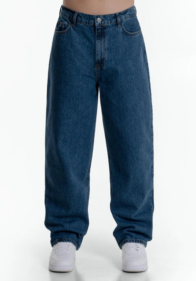 Baggy Denim - Blue Stone Washed straight-outta-cotton.com