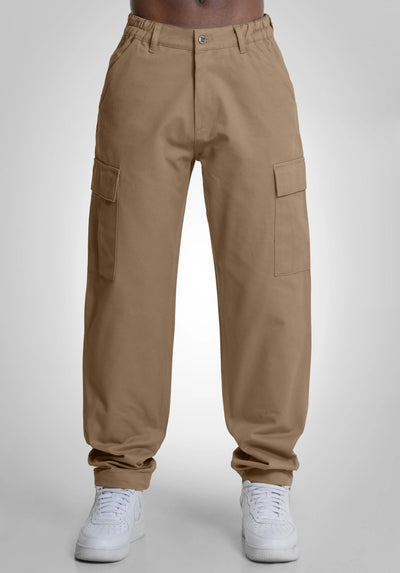 Cargo Pants - Beige straight-outta-cotton.com