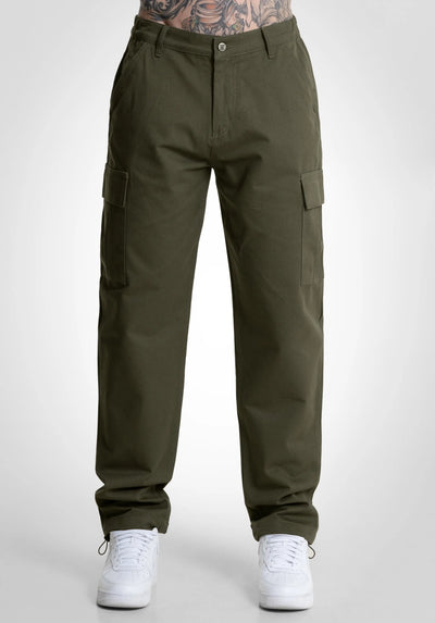 Cargo Pants - Khaki straight-outta-cotton.com