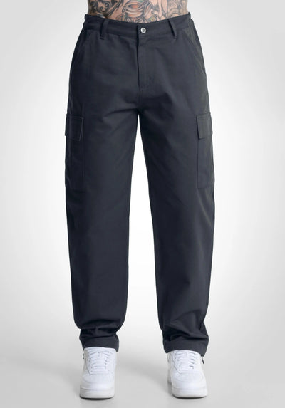 Cargo Pants - Slate Grey straight-outta-cotton.com