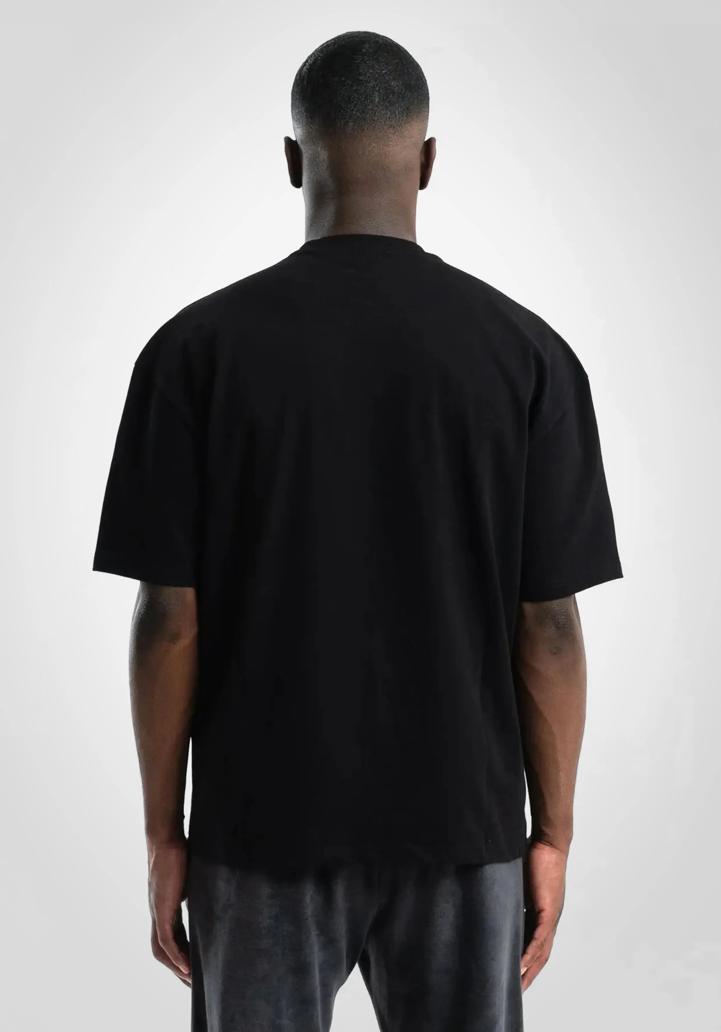 Heavy Oversize Tee - Black straight-outta-cotton.com