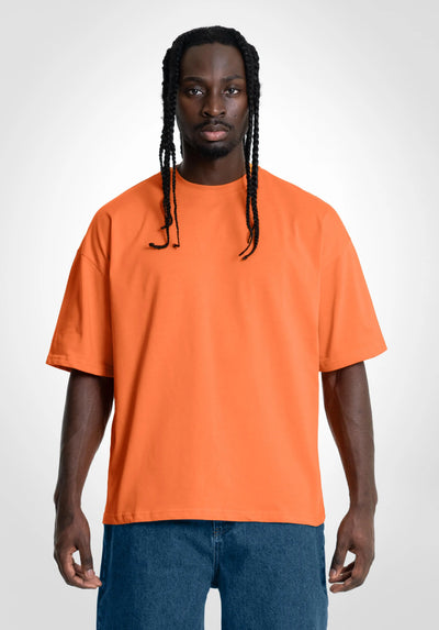 Heavy Oversize Tee - Orange straight-outta-cotton.com
