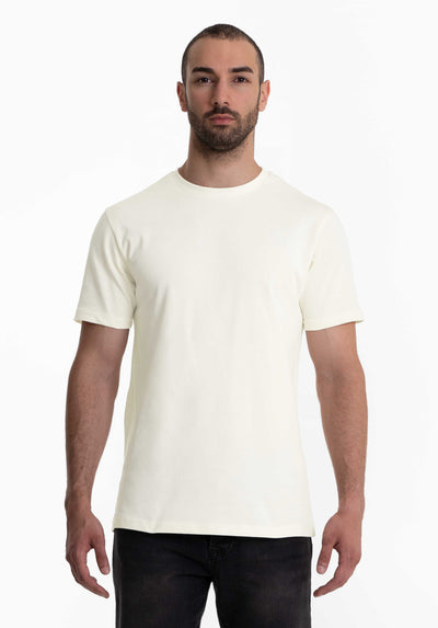 Heavy Regular Fit Tee - Off White Straight Outta Cotton