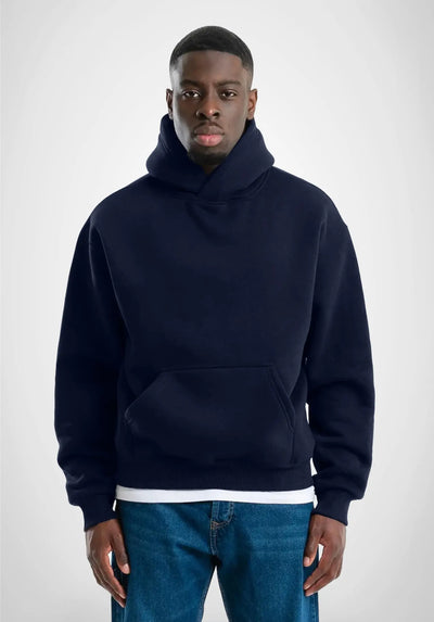 Oversize Hoodie -  Slate Navy Straight Outta Cotton