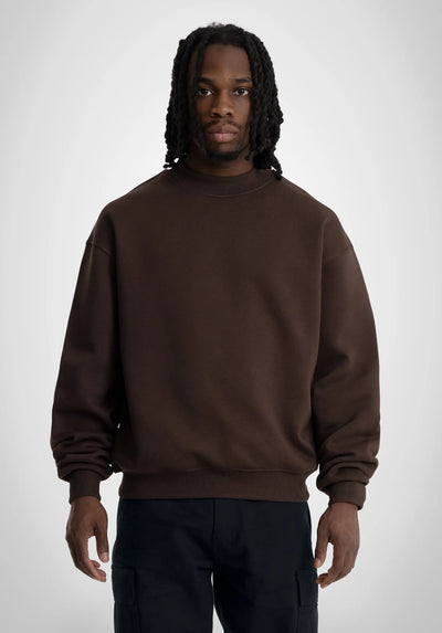 Oversize Sweater - Brown Straight Outta Cotton