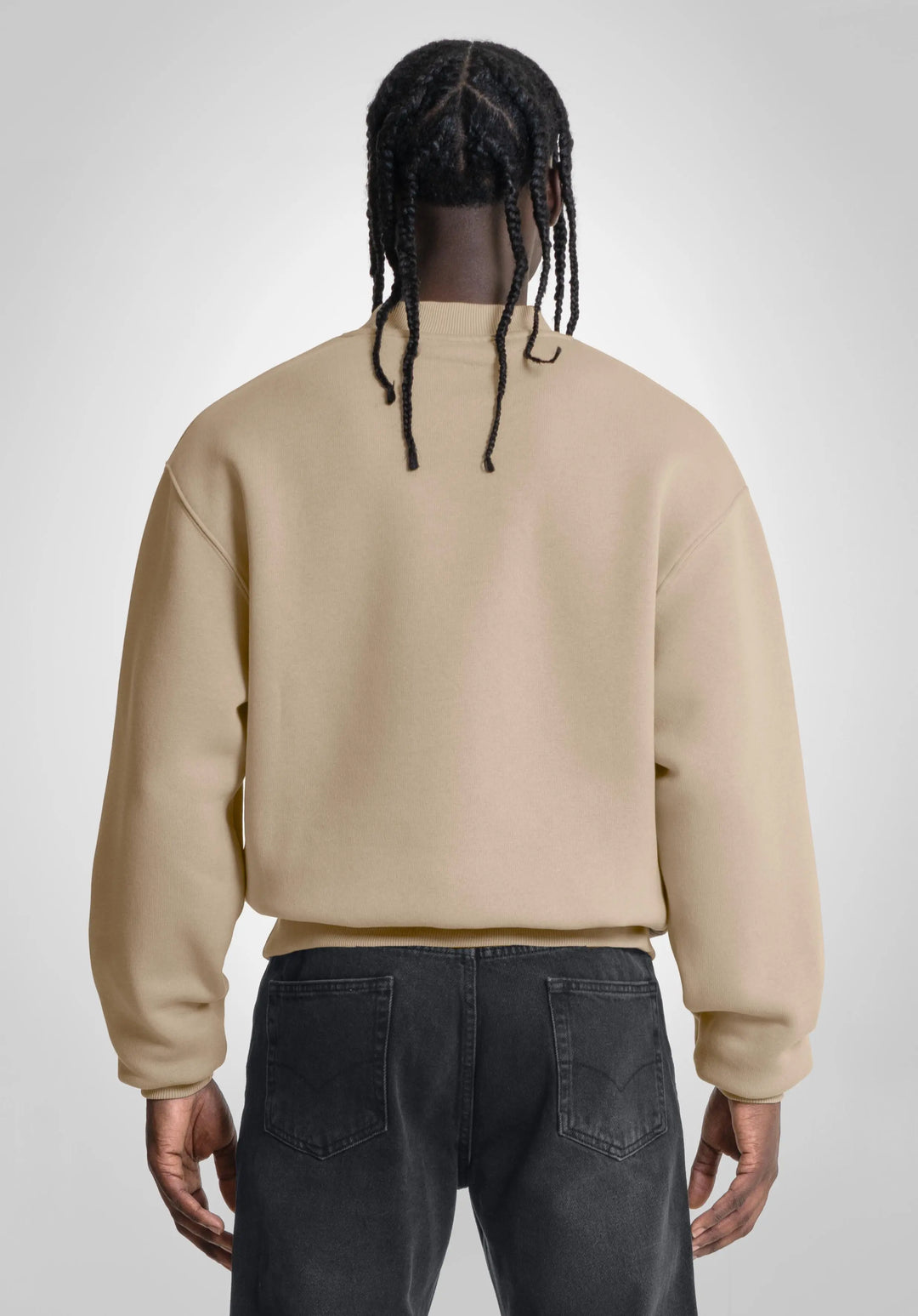 Oversized Sweater - Light Mocha – Straight Outta Cotton