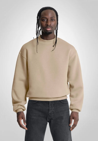 Oversize Sweater - Light Mocca Straight Outta Cotton