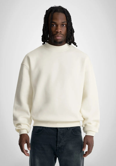 Oversize Sweater - Off White Straight Outta Cotton