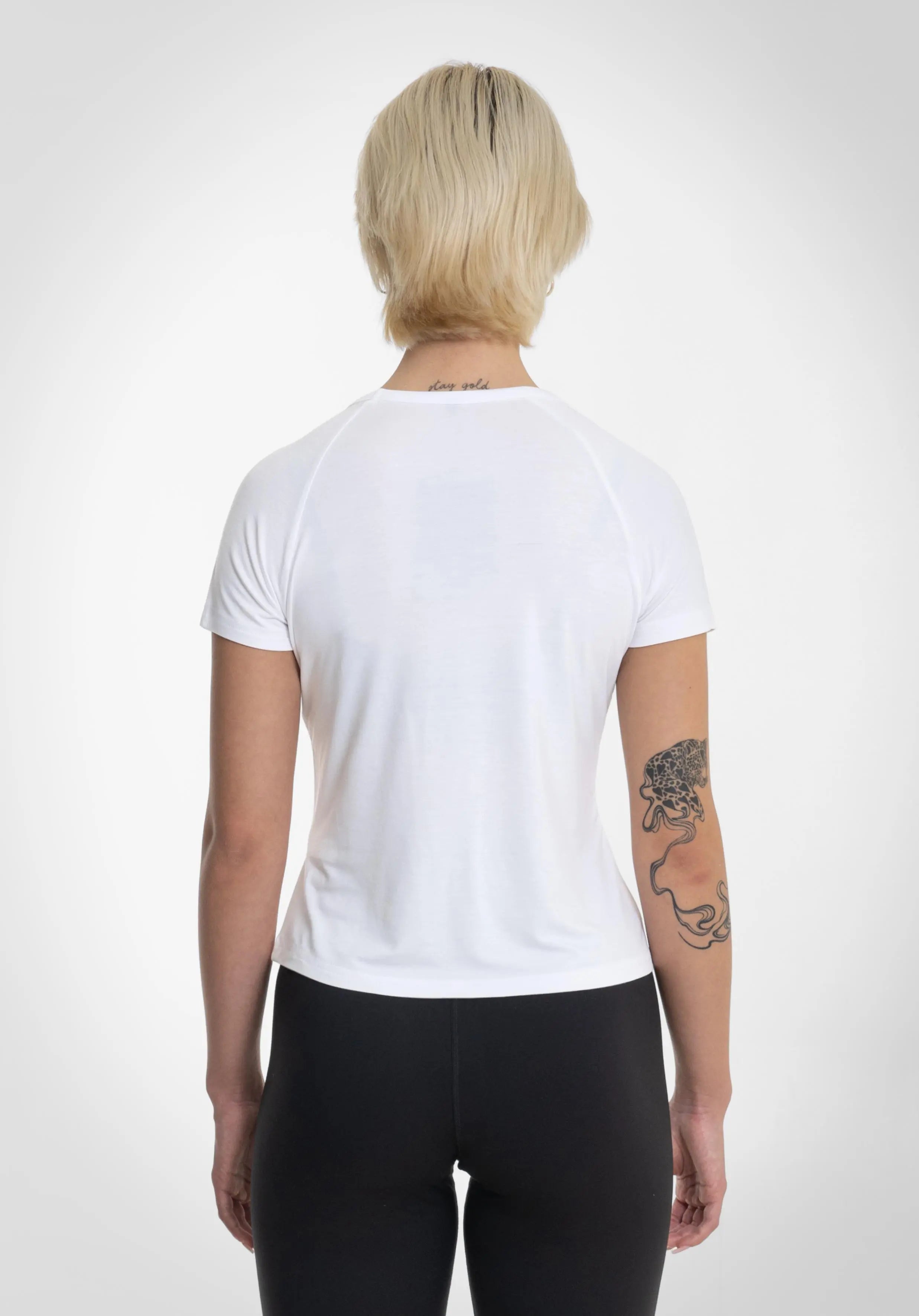 Women Basic T-Shirt - White straight-outta-cotton.com