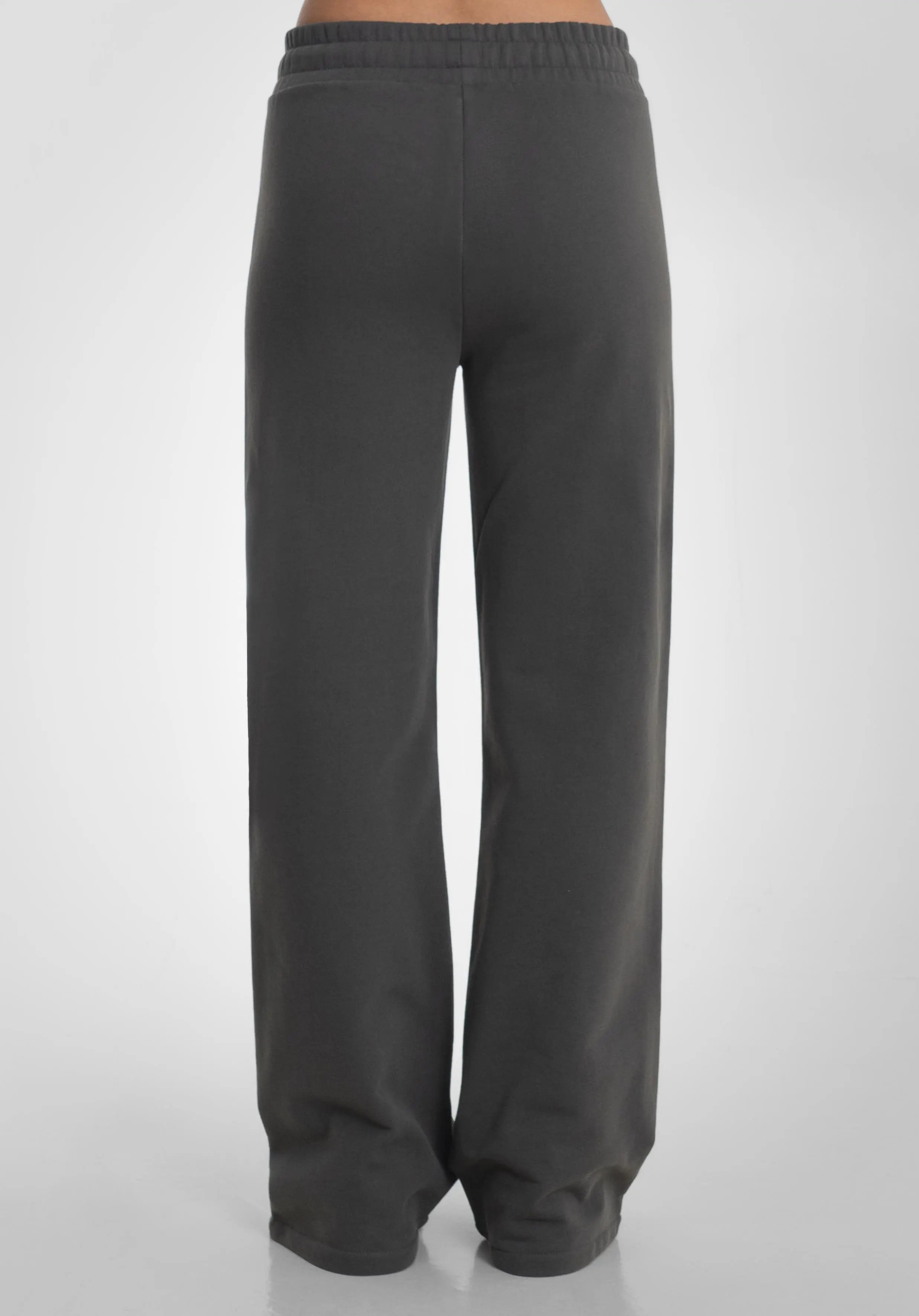 Women Straight Leg Jogger Coral Grey Straight Outta Cotton