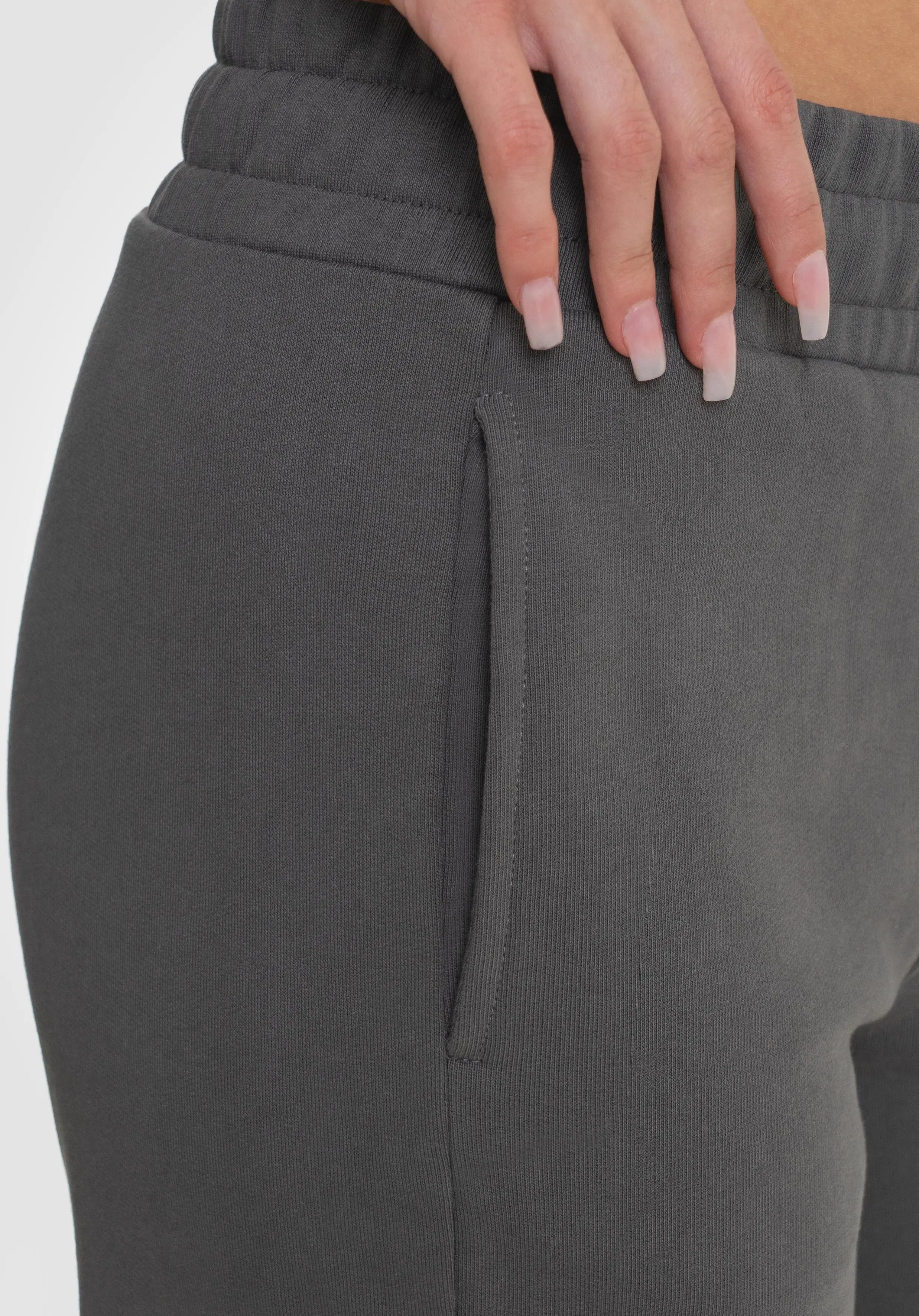 Women Straight Leg Jogger Coral Grey Straight Outta Cotton