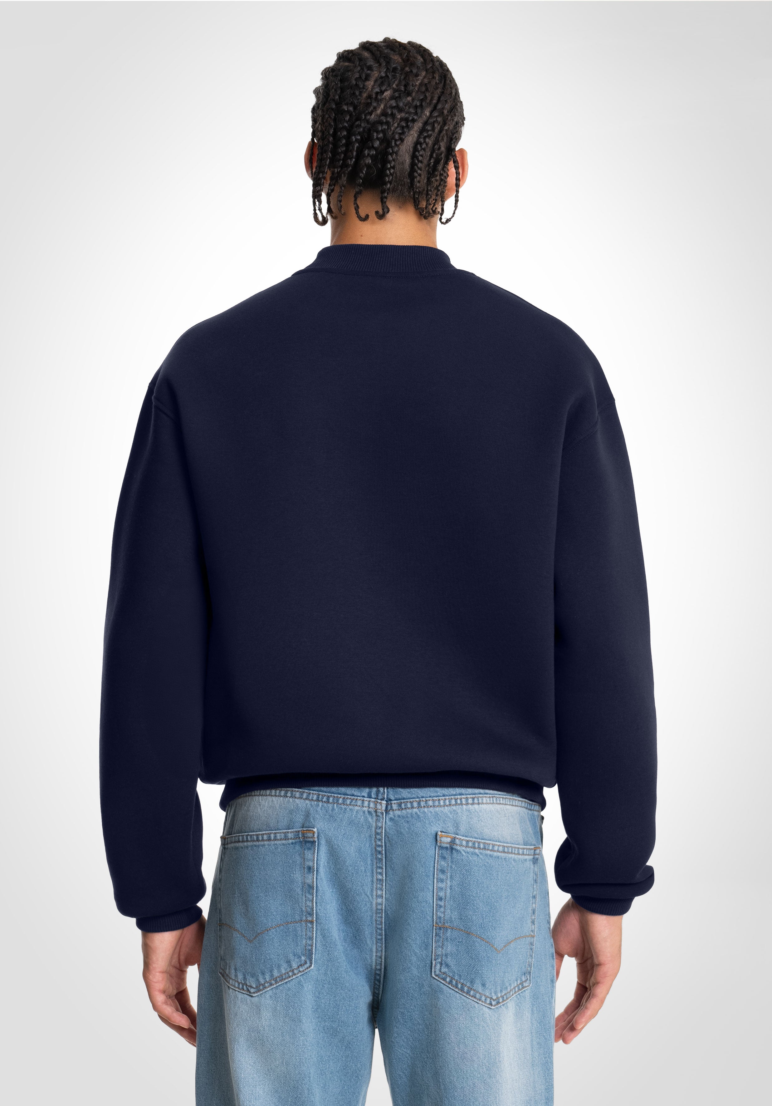Oversize Sweater - Slate Navy
