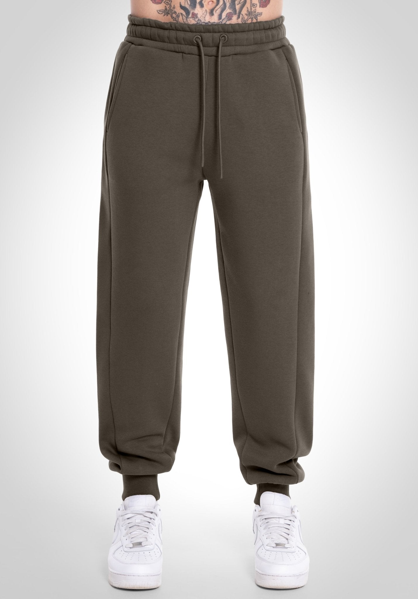 Basic Jogger - Olive () – Jogger von Straight Outta Cotton