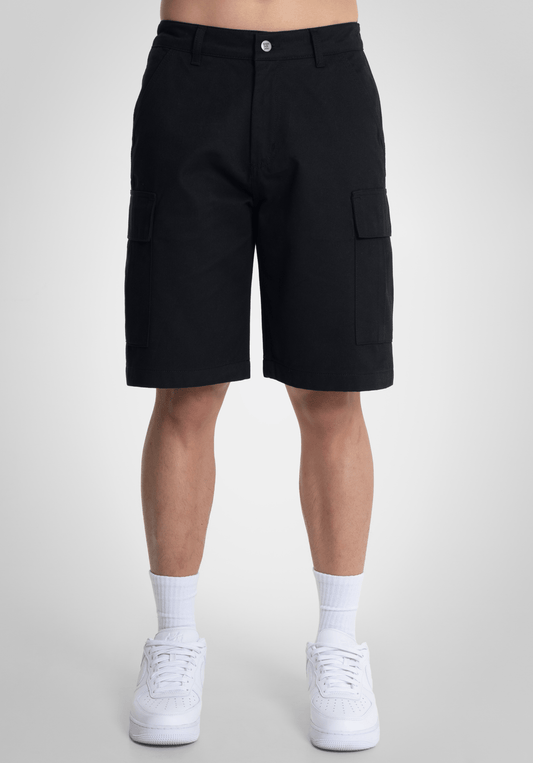 Cargo Shorts - Black () – Cargo Shorts von Straight Outta Cotton