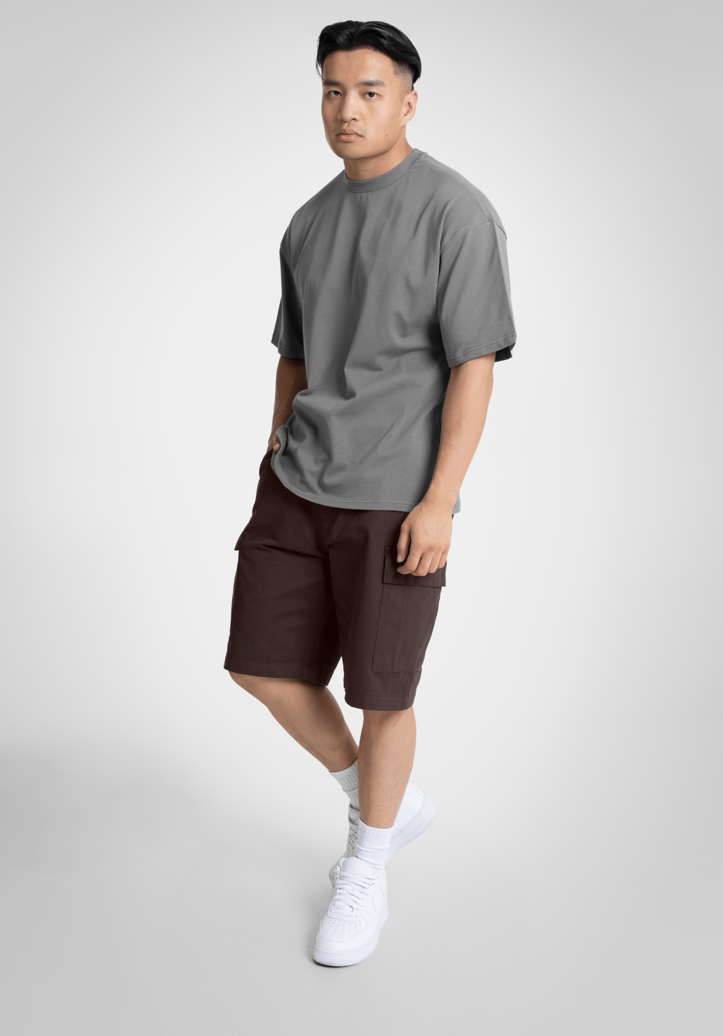 Cargo Shorts - Brown () – Cargo Shorts von Straight Outta Cotton