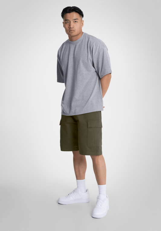 Cargo Shorts - Khaki () – Cargo Shorts de Straight Outta Cotton