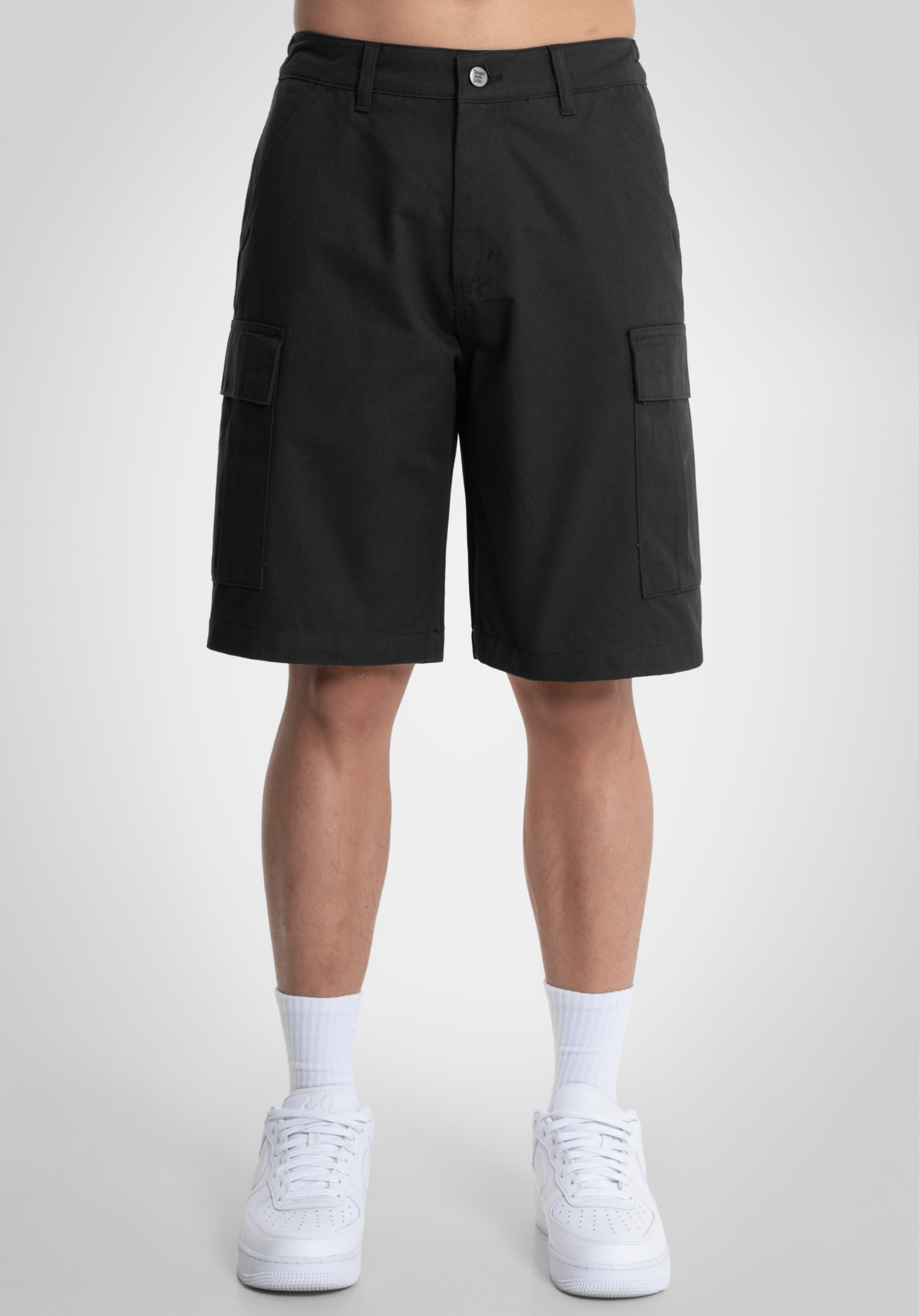Cargo Shorts - Slate Grey () – Cargo Shorts von Straight Outta Cotton