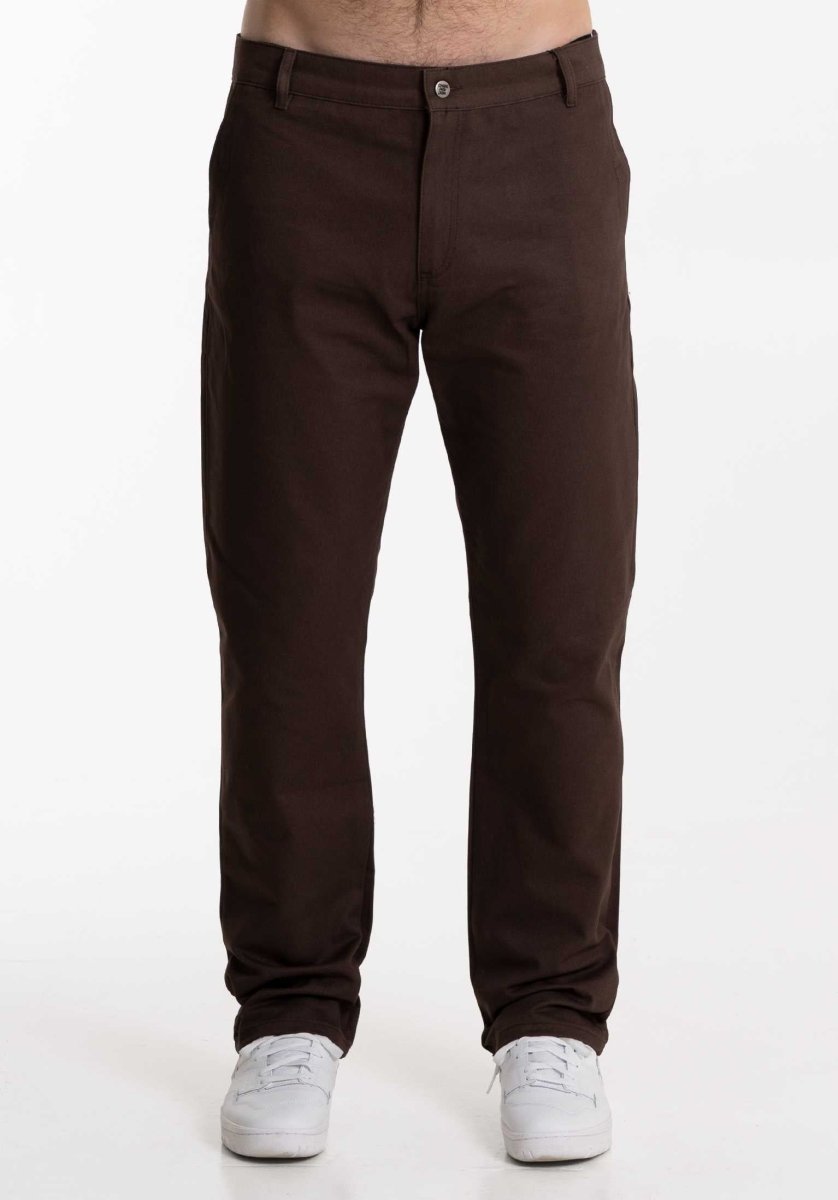 Chino Pants - Brown straight-outta-cotton.com