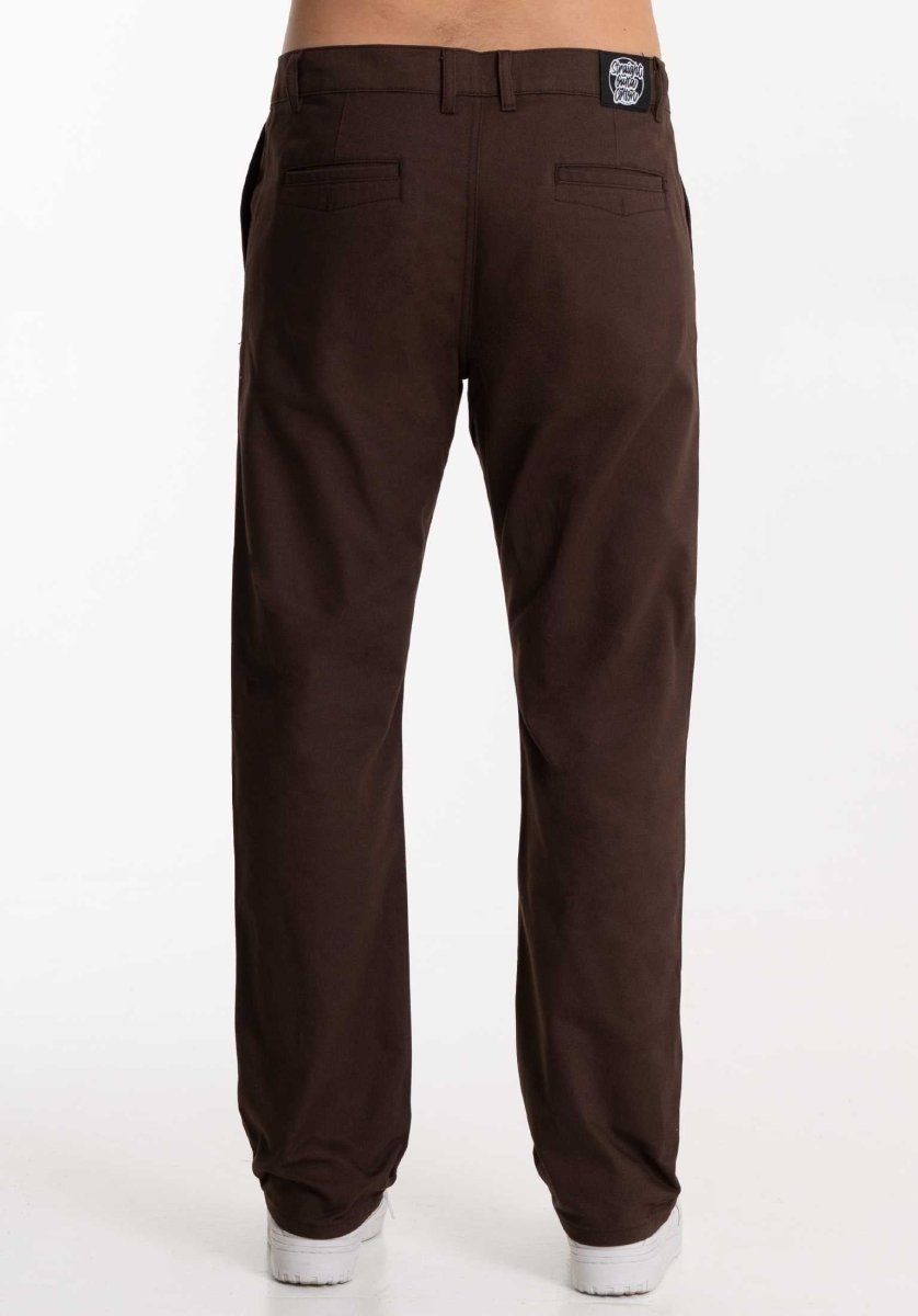 Chino Pants - Brown straight-outta-cotton.com