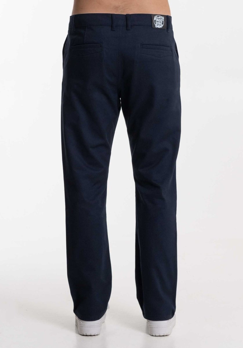 Chino Pants - Navy () – Chino Pants von Straight Outta Cotton