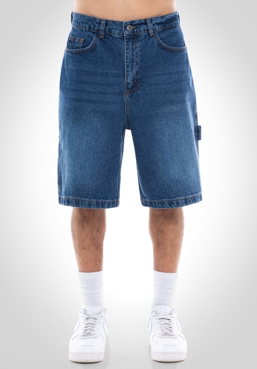 Denim Shorts - Stone Washed (Blau) – Shorts von Straight Outta Cotton