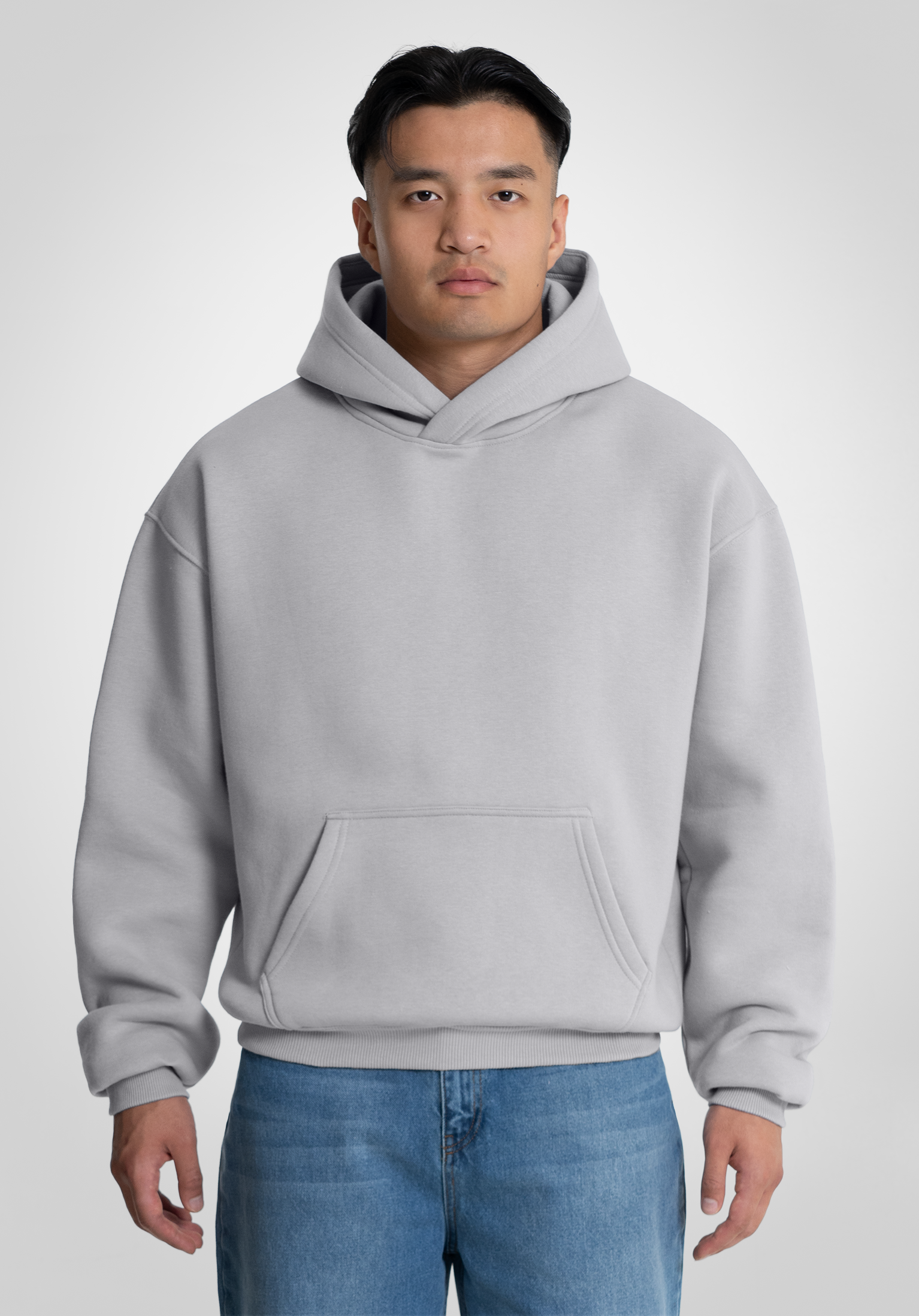 Oversize Hoodie - Light Grey