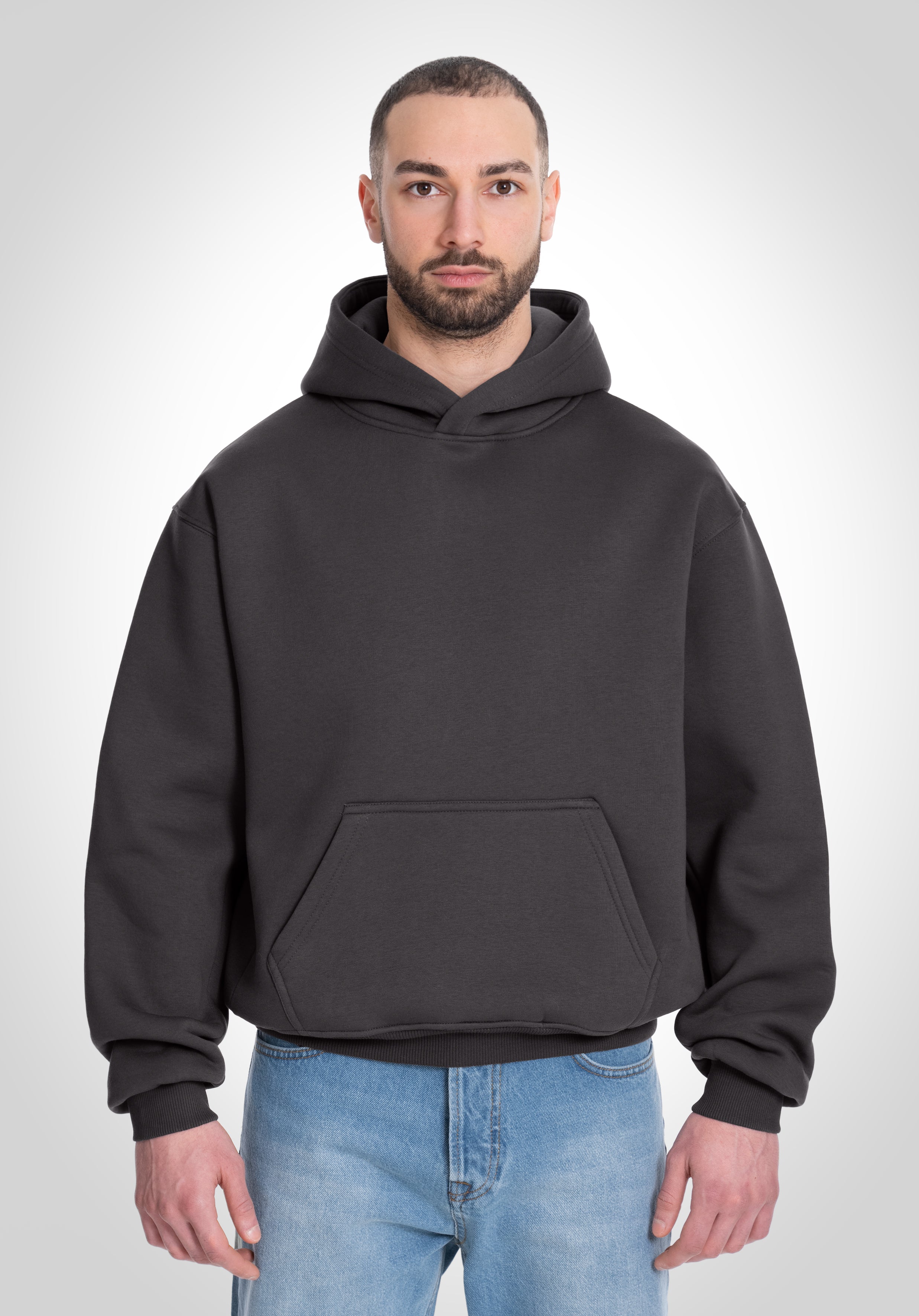 Oversize Hoodie - Slate Grey