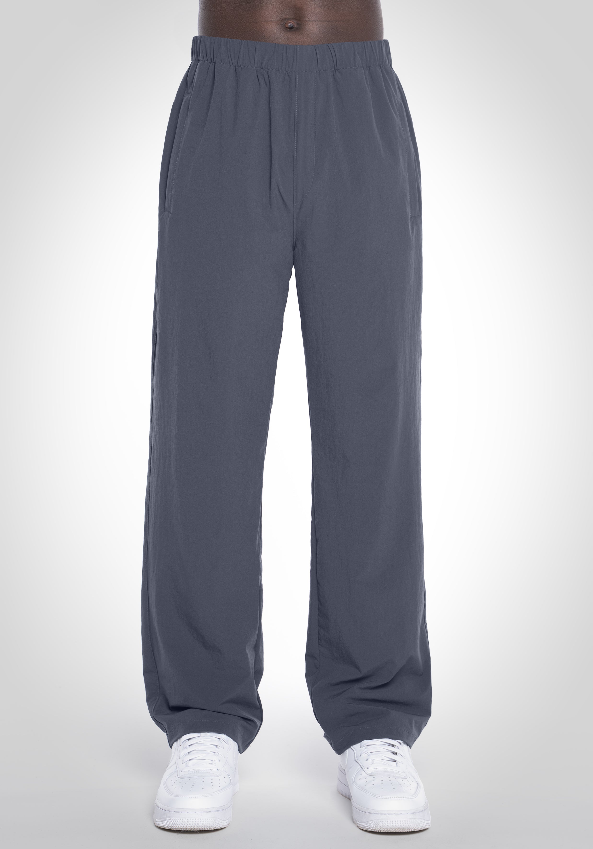 Nylon Pants - Steel Grey