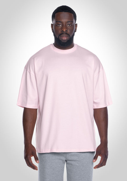 Heavy Oversize Tee - Pink Puff (Pink Puff) – T-shirt's von Straight Outta Cotton