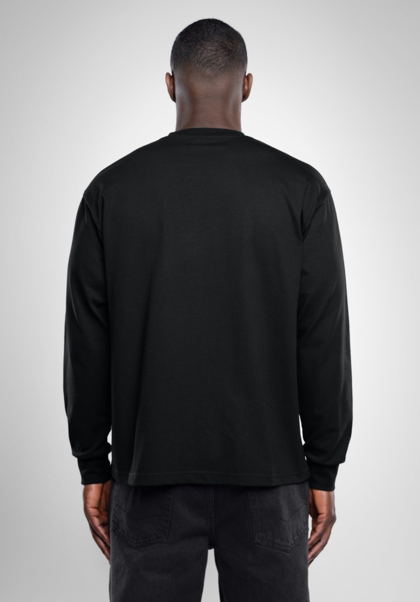 Longsleeve - Black () – Longsleeve von Straight Outta Cotton
