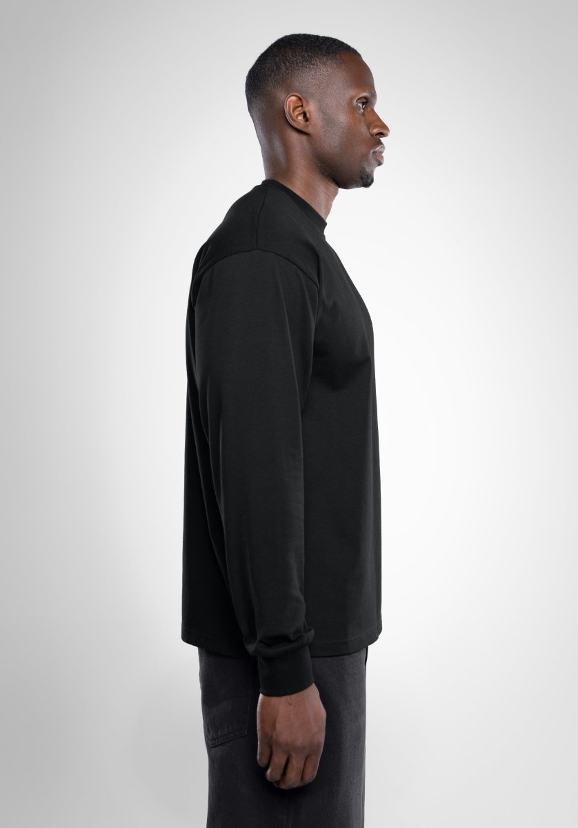 Longsleeve - Black () – Longsleeve von Straight Outta Cotton