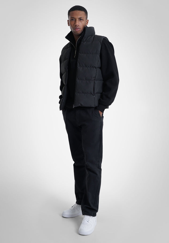 Half Zip - Black – Straight Outta Cotton
