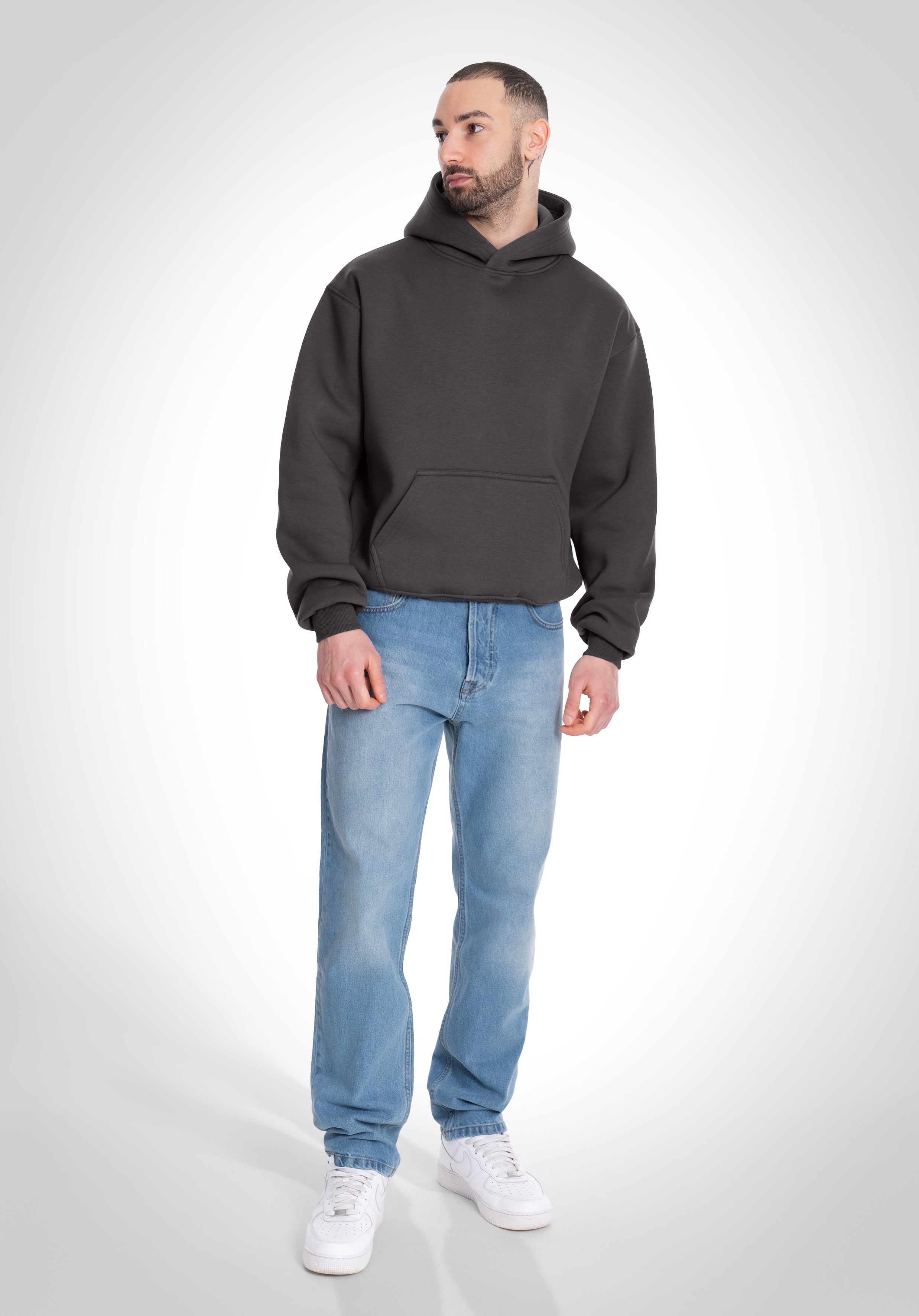 Oversize Hoodie - Slate Grey