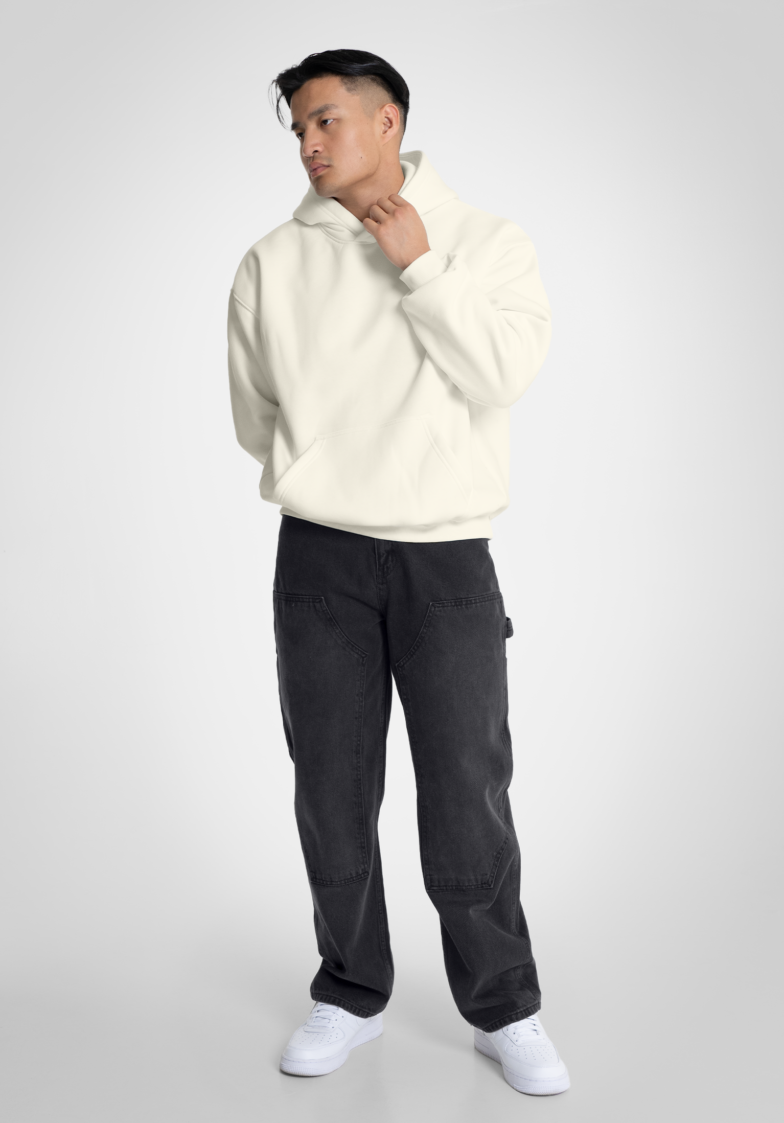 Oversized Hoodie - Off White