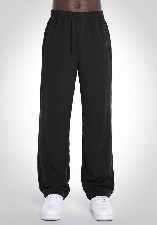 Nylon Pants - Black (Schwarz) – von Straight Outta Cotton