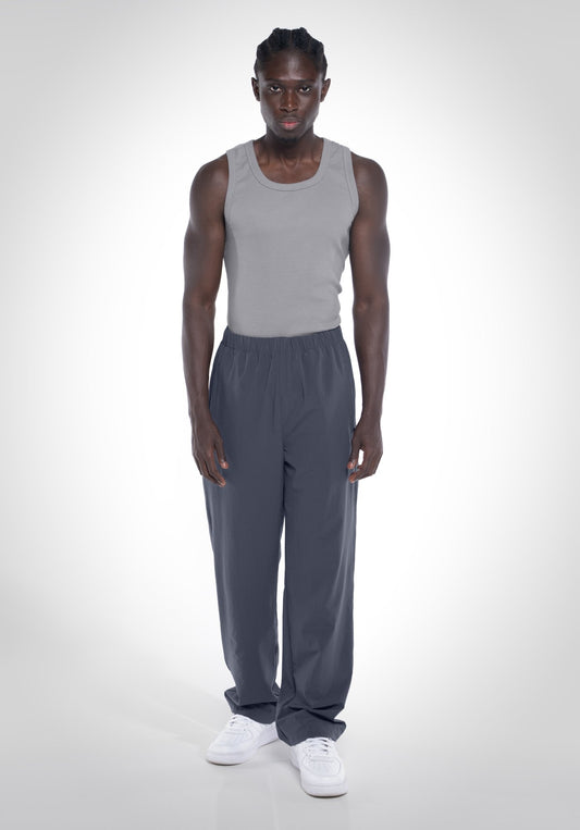 Nylon Pants - Steel Grey (Grau) – von Straight Outta Cotton