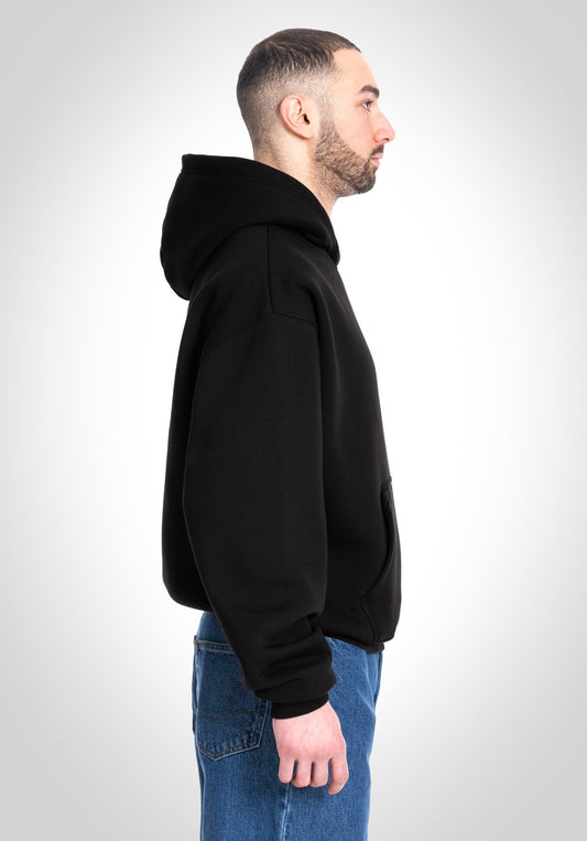 Oversize Hoodie - Black () – Hoodies von Straight Outta Cotton