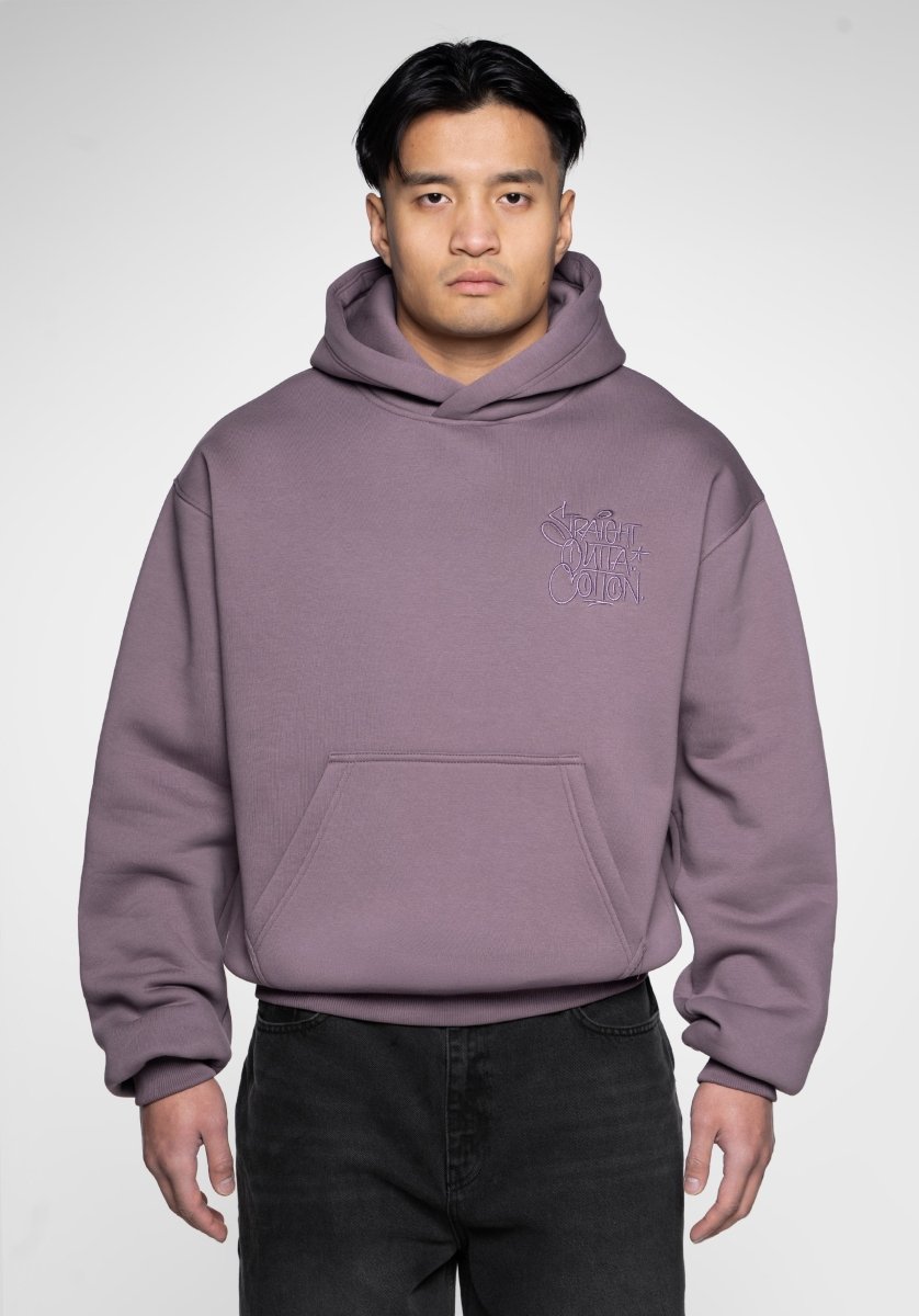 Oversize Hoodie Store Edition - Dusty Rose (Flieder) – Hoodies von Straight Outta Cotton