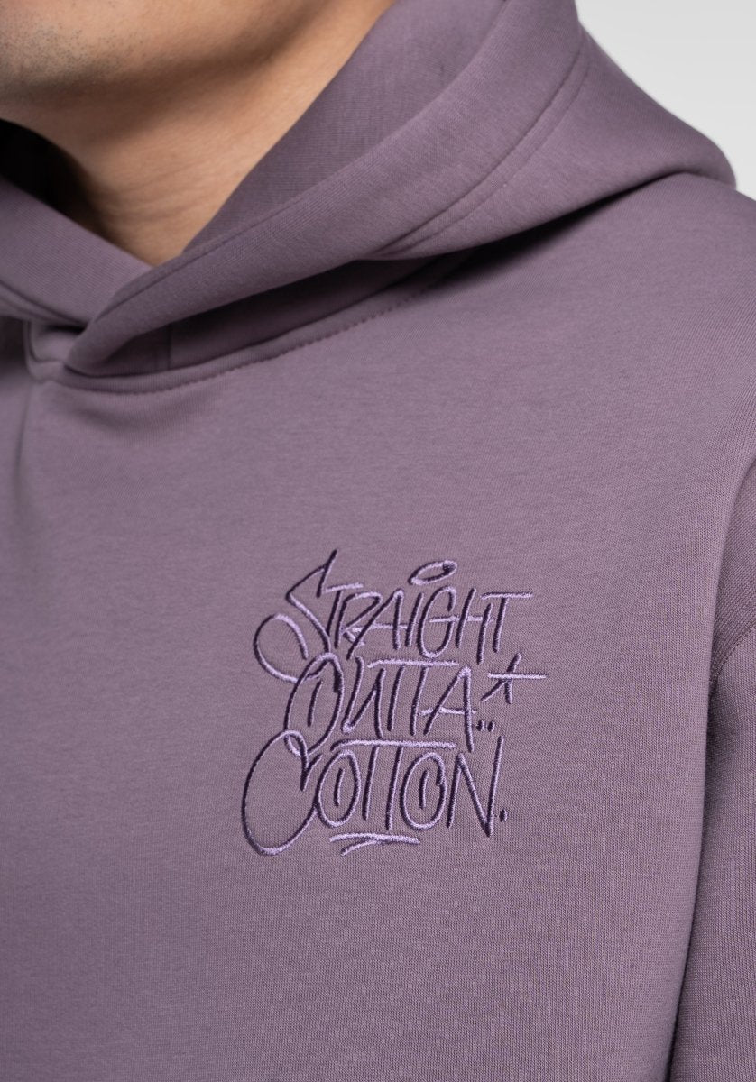 Oversize Hoodie Store Edition - Dusty Rose (Lilas) – Hoodies de Straight Outta Cotton